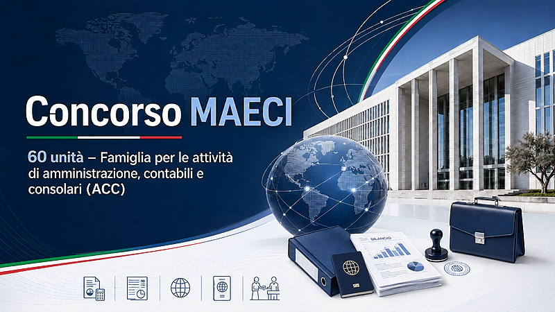 95 Funzionari MAECI Ripam - CODICE ACC (60 POSTI)