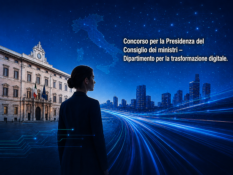 Concorso per la Presidenza del Consiglio dei ministri – Dipartimento per la trasformazione digitale - Profilo B